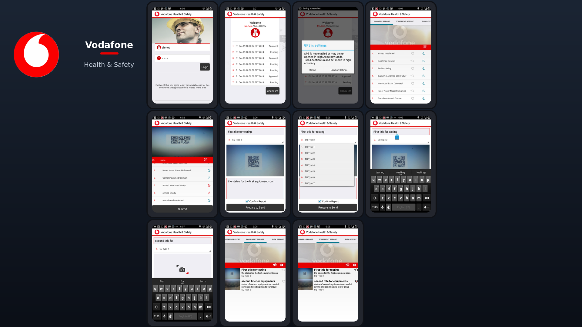 Vodafone Health & Safety