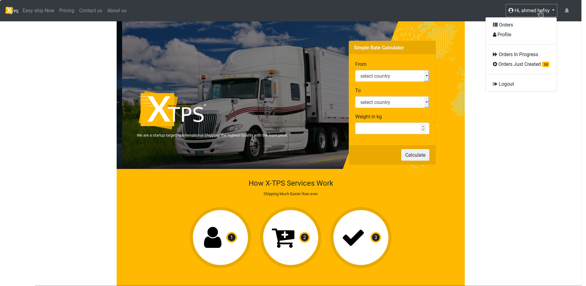 XTPS Web APP